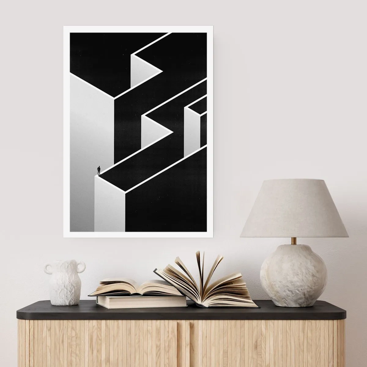 Poszter - Magány a csúcson - 50x70 cm