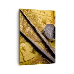 Vászonkép - Hol vannak ezek a kincsek? - 50x70 cm