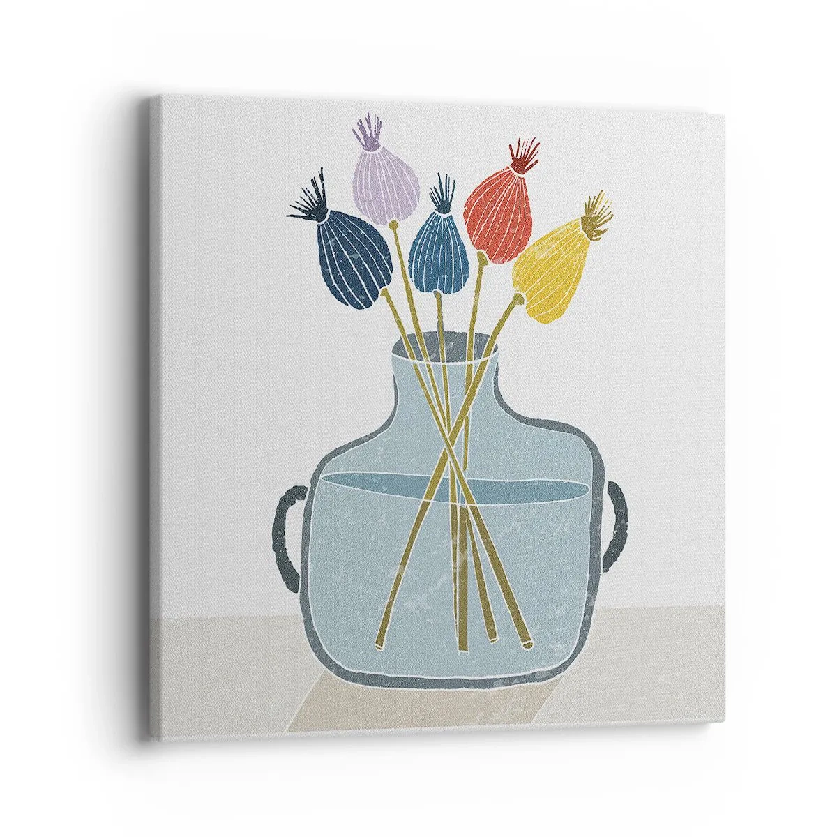 Vászonkép - Mint egy mákszem - 40x40 cm