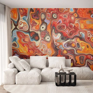 Öntapadós Fotótapéta Deluxe Sticker - Hogyha a diók a mézben olvadnának - Absztrakció, Darab, Modern minta - 200x140 cm