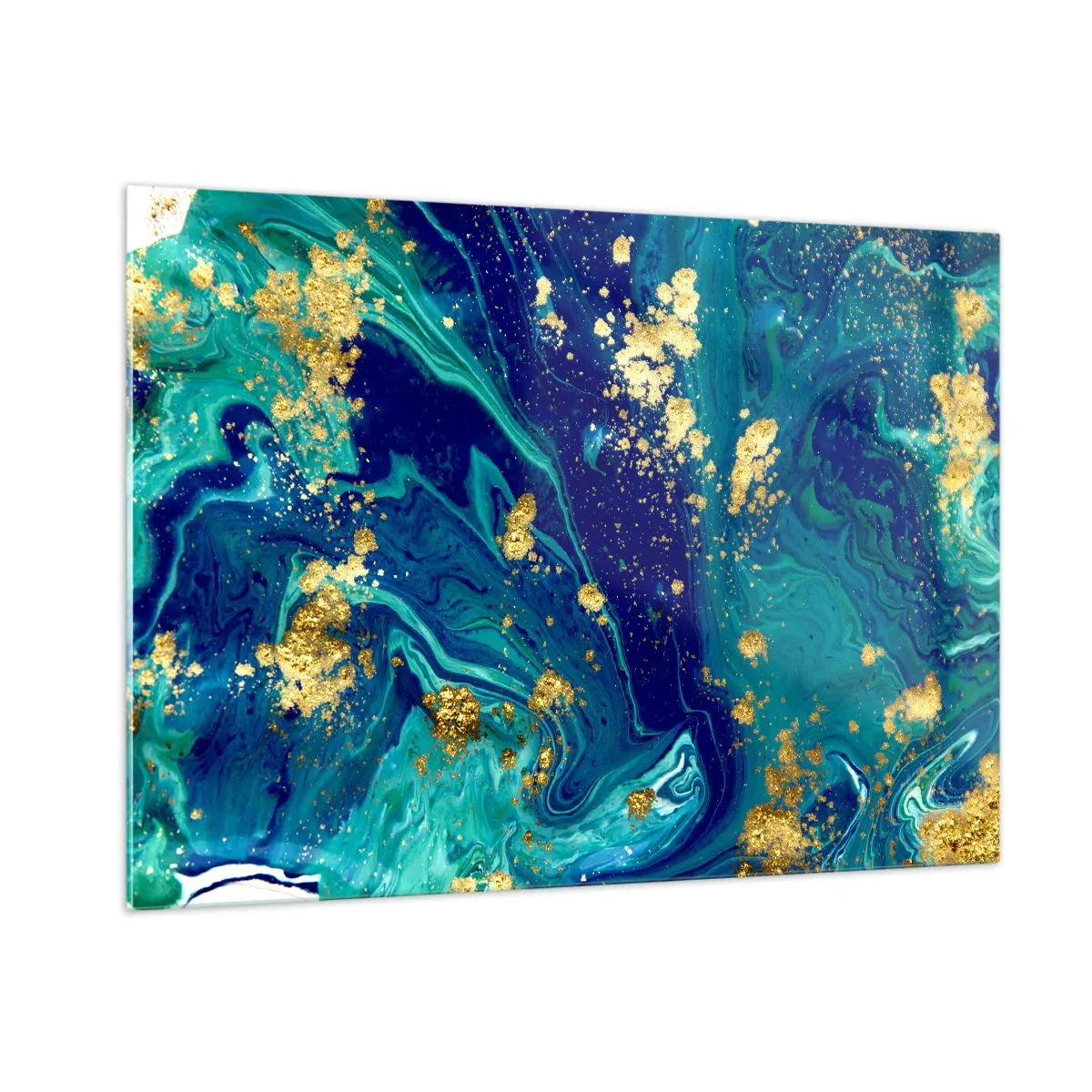 Üveg kép - Nap pelyhek  - 100x70 cm