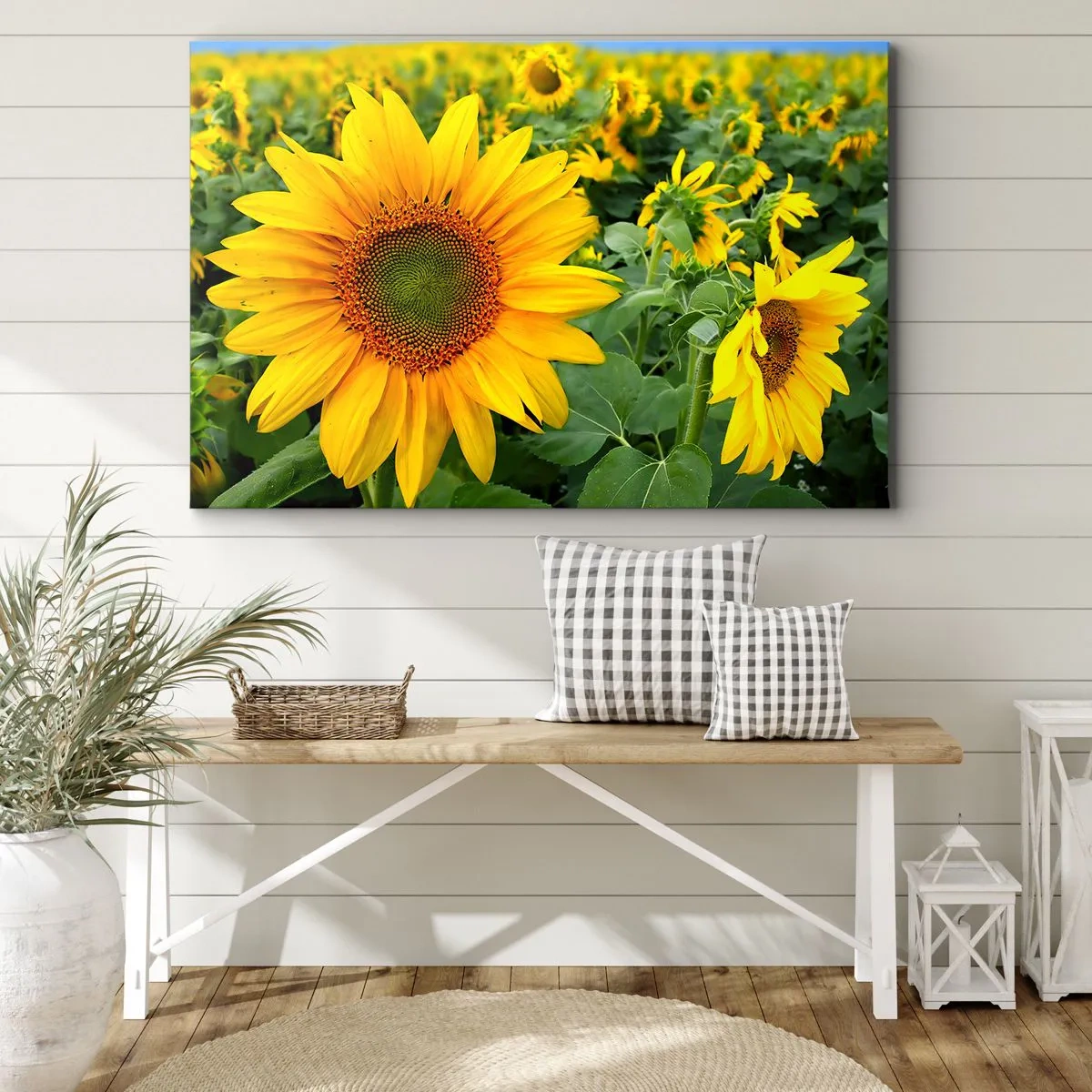 Vászonkép - Napok százai tűztek fel - 70x50 cm