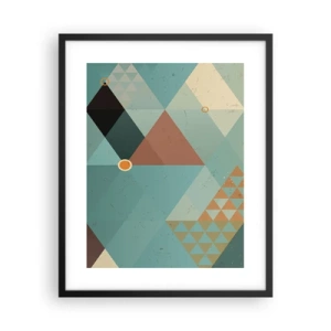 Poszter fehér keretben - A sokféleség egysége, az egység sokfélesége - 40x50 cm