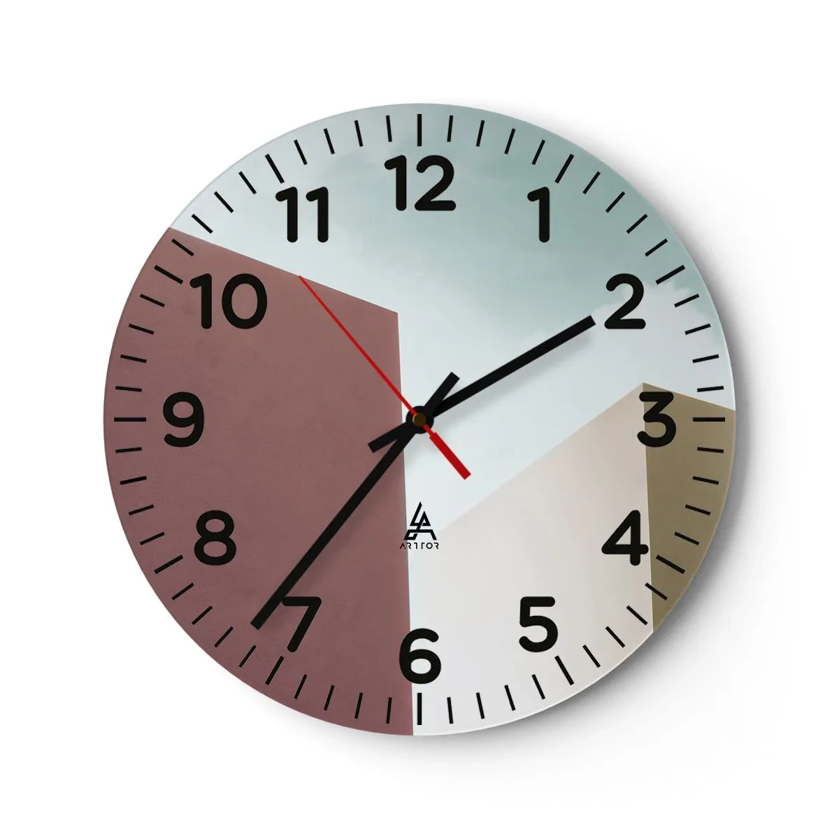 Falióra, Óra - Egy napsütéses nyár geometriája - 30x30 cm