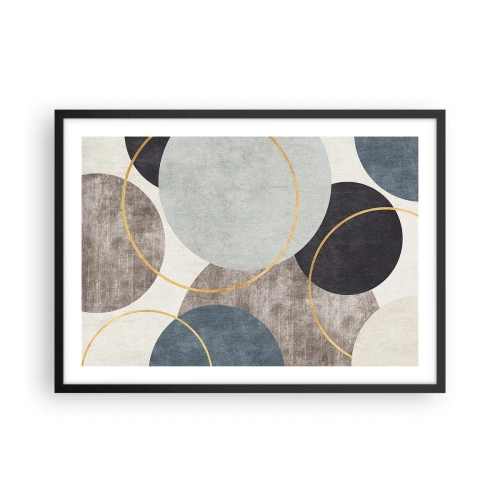 Poszter fehér keretben - Kerékről kerékre - 70x50 cm