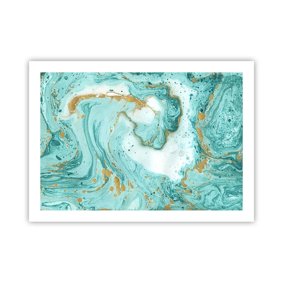 Poszter - Az Edo-korszak nagy hulláma alatt - 70x50 cm