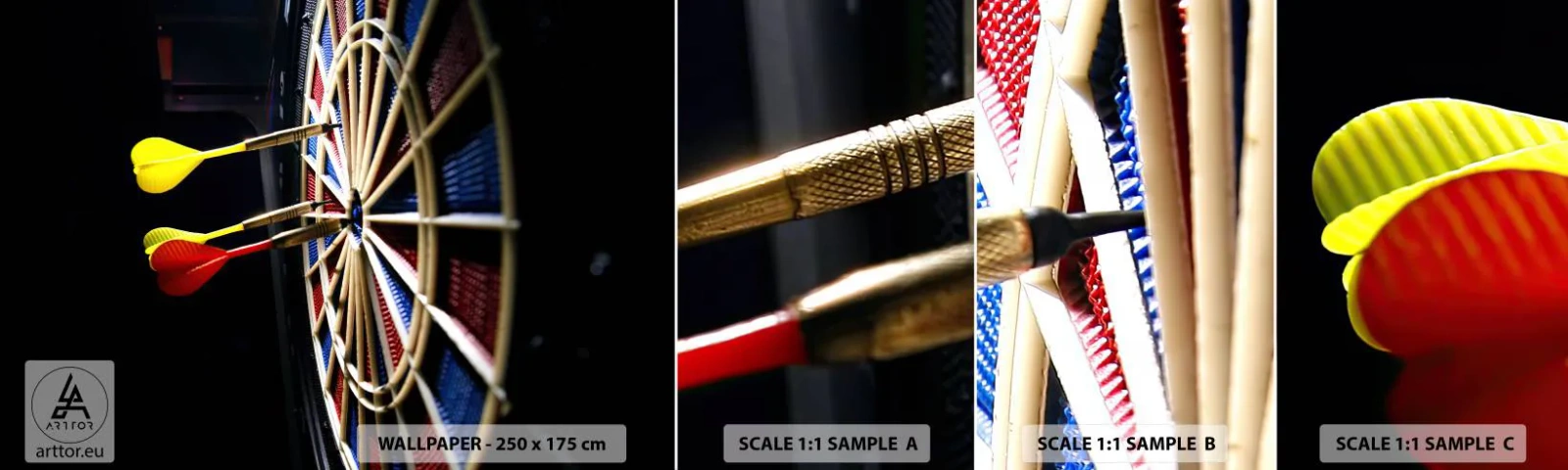 Fotótapéta Minta Standard Eco - Pont a lényeg - Sport, Versengés, Játszma, meccs - 100x30 cm