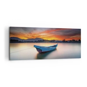 Vászonkép - Jó éjszaka jön - 120x50 cm