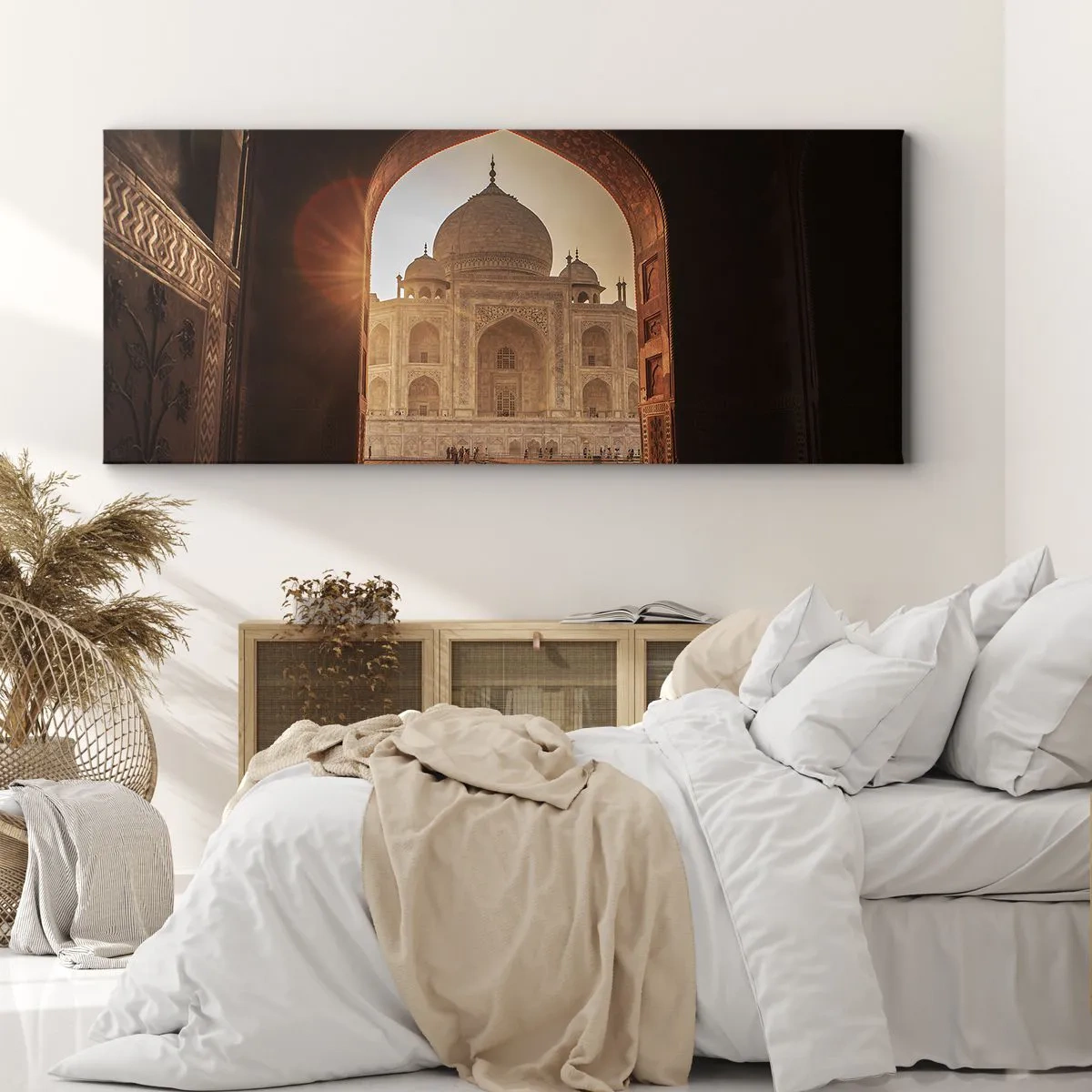 Vászonkép - A földöntúli szerelem emlékműve - 100x40 cm