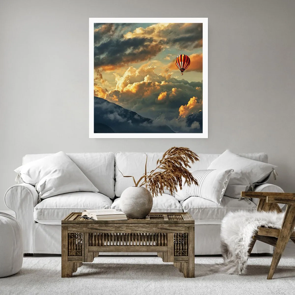 Poszter - Azért repülök, mert akarok - 50x50 cm