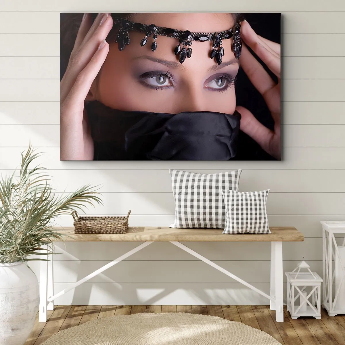 Vászonkép - Orientális csábító rejtély - 120x80 cm