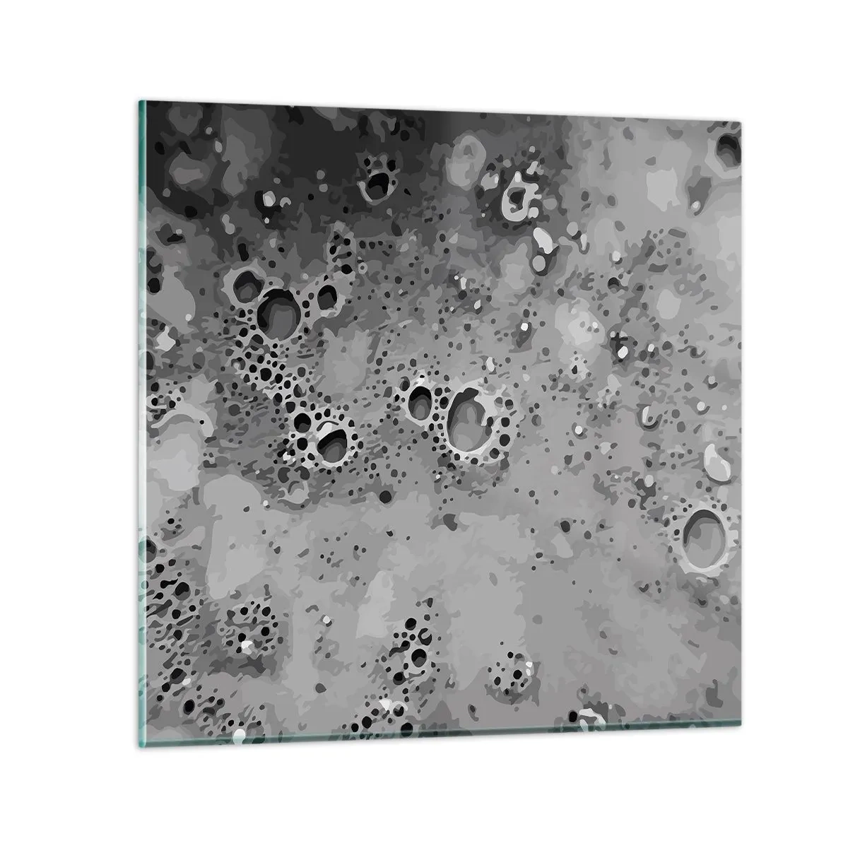 Üveg kép - Mint egy holdbéli táj - 50x50 cm