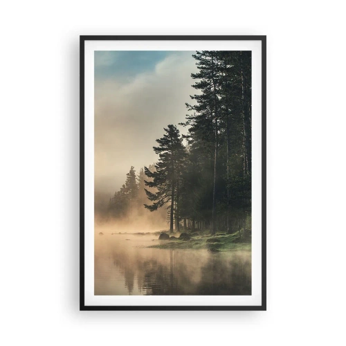 Poszter fehér keretben - A nap születése - 61x91 cm