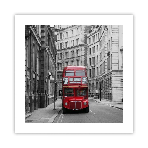 Poszter - A mindennapi életnek nem kell szürkének lennie - 40x40 cm