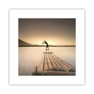 Poszter - Pihenés előtt - 30x30 cm