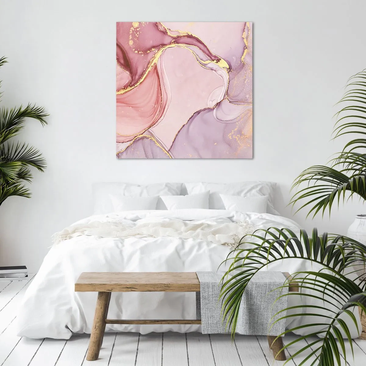 Vászonkép - A színek simogatása - 50x50 cm