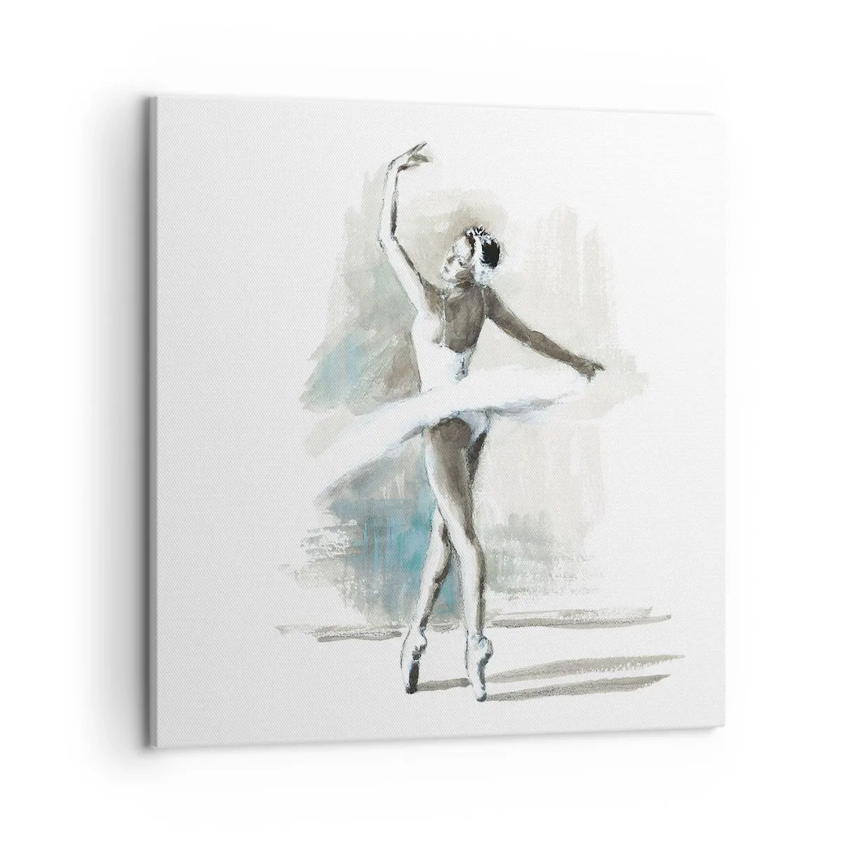 Vászonkép - Hattyúvá varázsolva - 50x50 cm