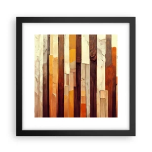 Poszter fehér keretben - Az erdei fák himnusza - 30x30 cm