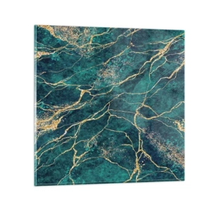 Üveg kép - Aranybánya - 30x30 cm