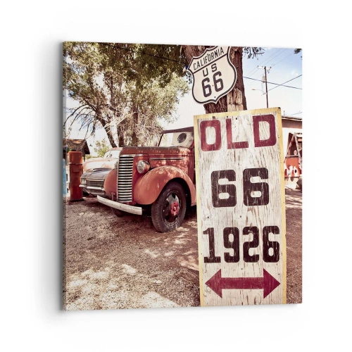 Vászonkép - Az amerikai tartomány legendája - 70x70 cm