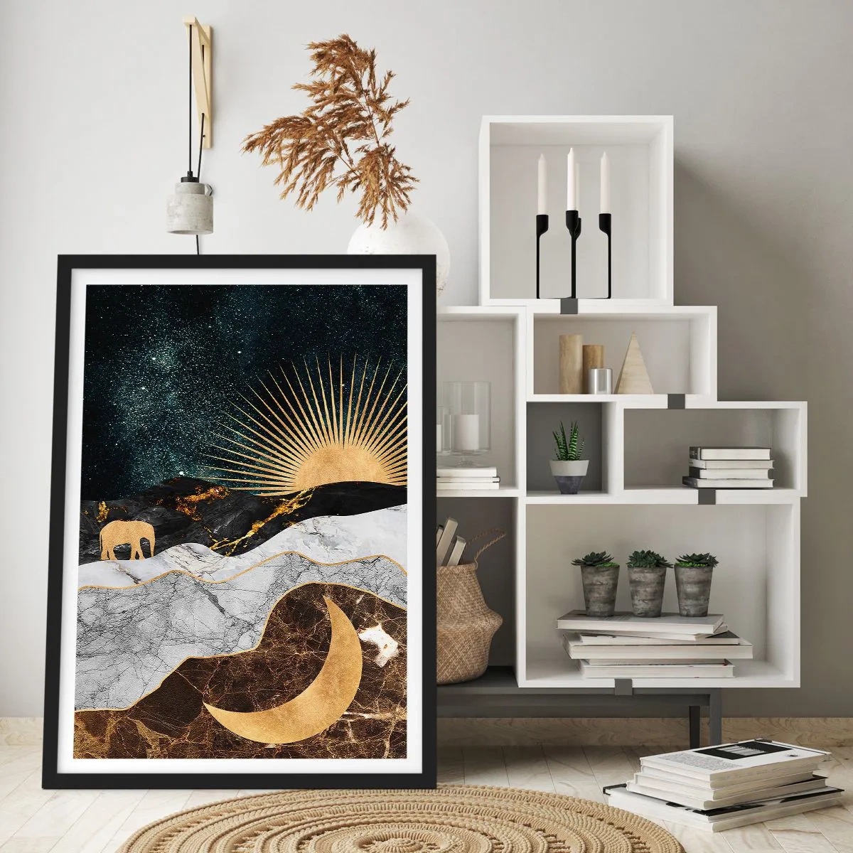 Poszter fehér keretben - Örök törvények - 40x50 cm