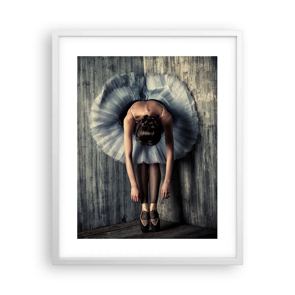 Poszter fekete keretben - Amikor elhallgat a zene - 40x50 cm