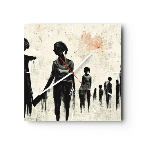 Falióra, Óra - A magány ellen - 30x30 cm