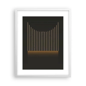 Poszter fekete keretben - Fedezze fel a sötétséget - 40x50 cm