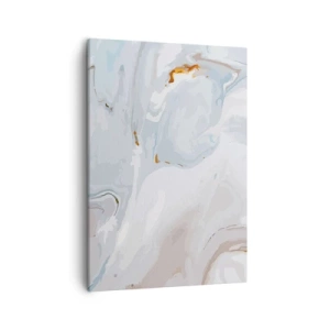 Vászonkép - Felhabzott fehér - 50x70 cm