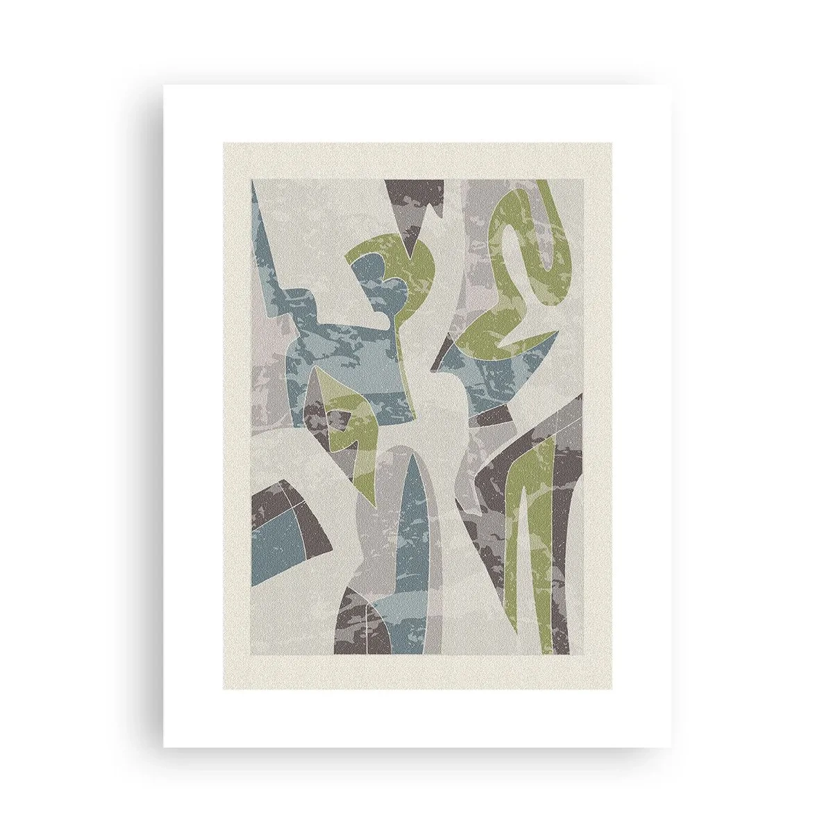 Poszter - Kompozíció üveg mögött - 30x40 cm