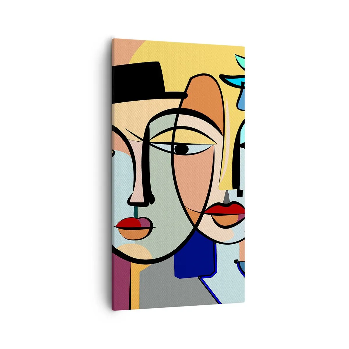 Vászonkép - Picasso randez vous - 55x100 cm