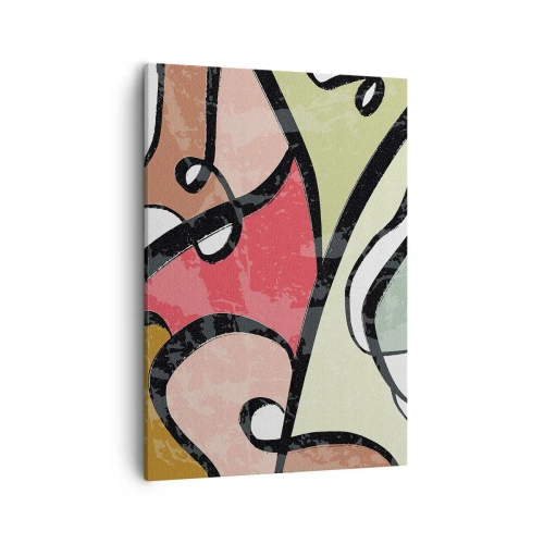 Vászonkép - Pirouettek a színek között - 50x70 cm