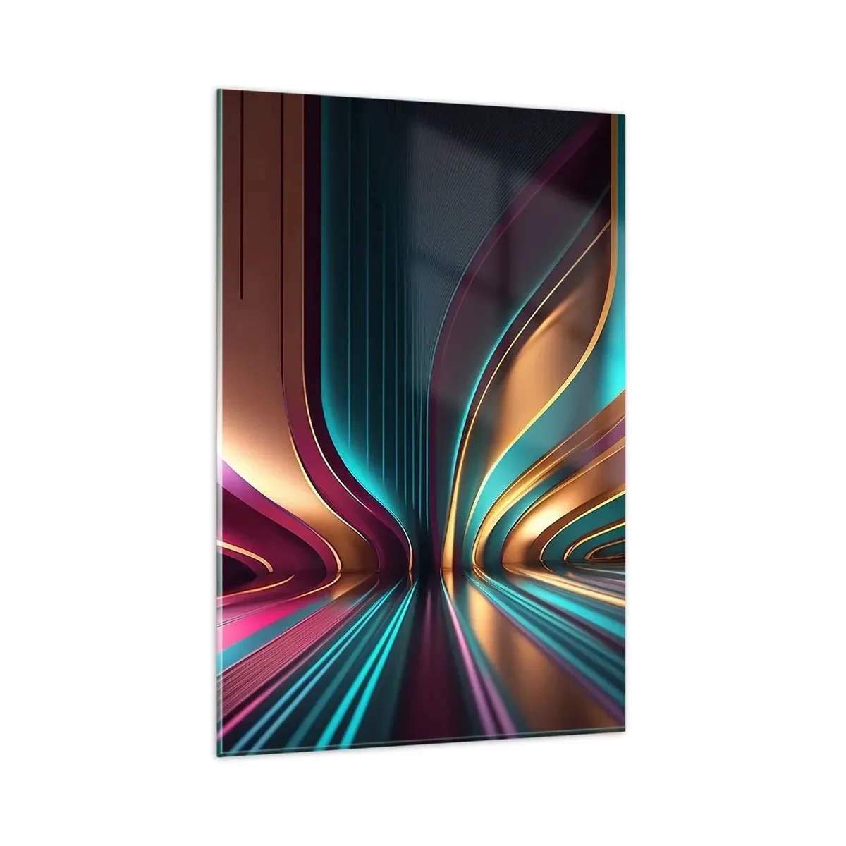 Üveg kép - A fény építészete - 80x120 cm