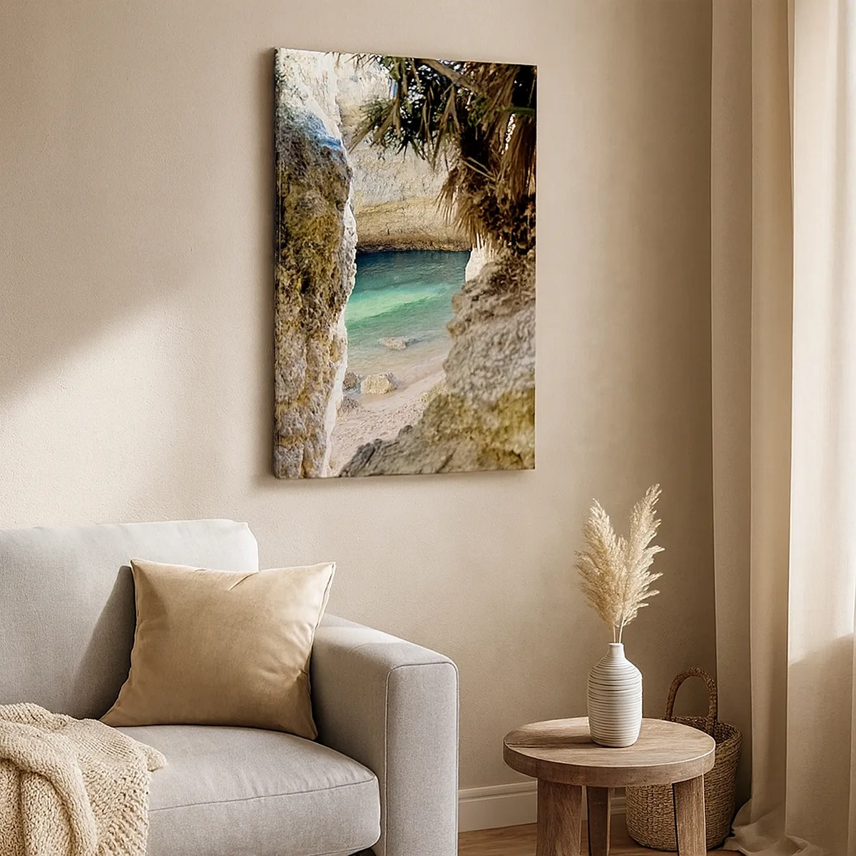 Vászonkép - Türkizkék öböl - 50x70 cm