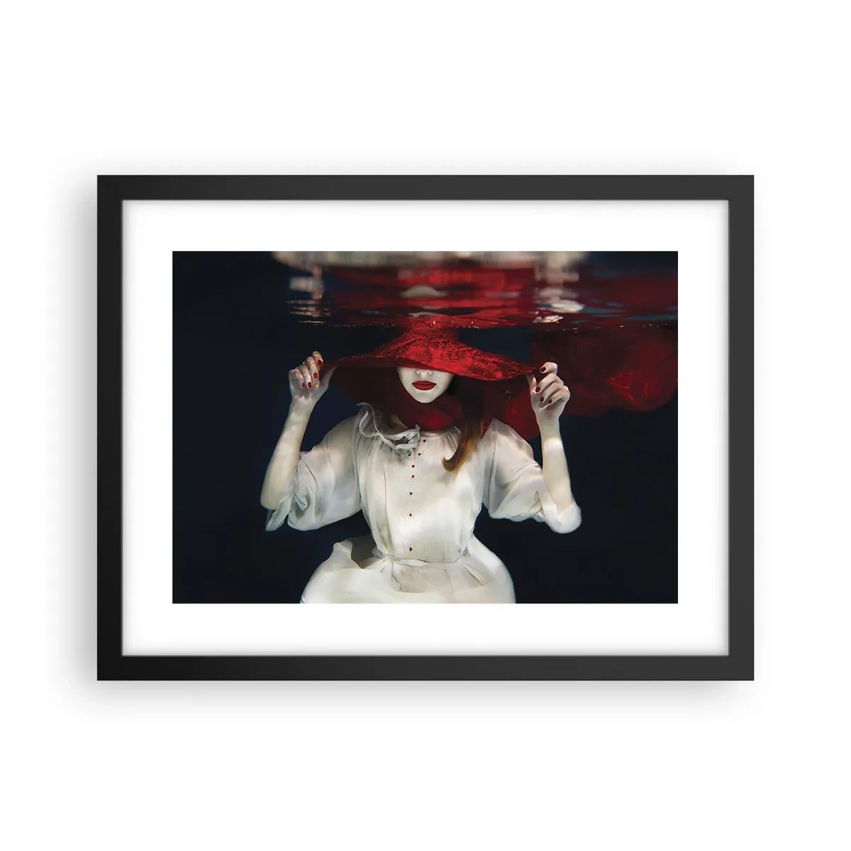 Poszter fehér keretben - Furi(fele)ség - 40x30 cm