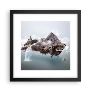 Poszter fehér keretben - Egy szürrealista szemével - 30x30 cm