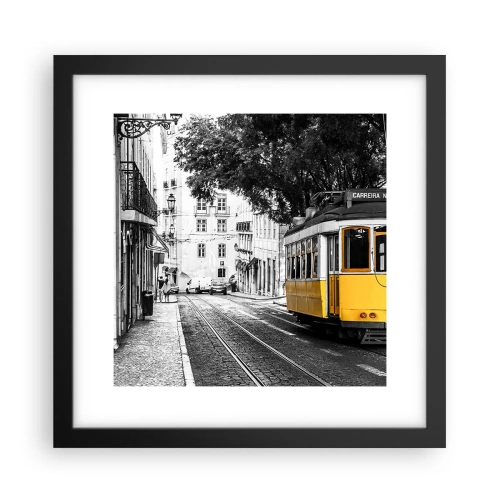 Poszter fehér keretben - És egy fado a háttérben - 30x30 cm