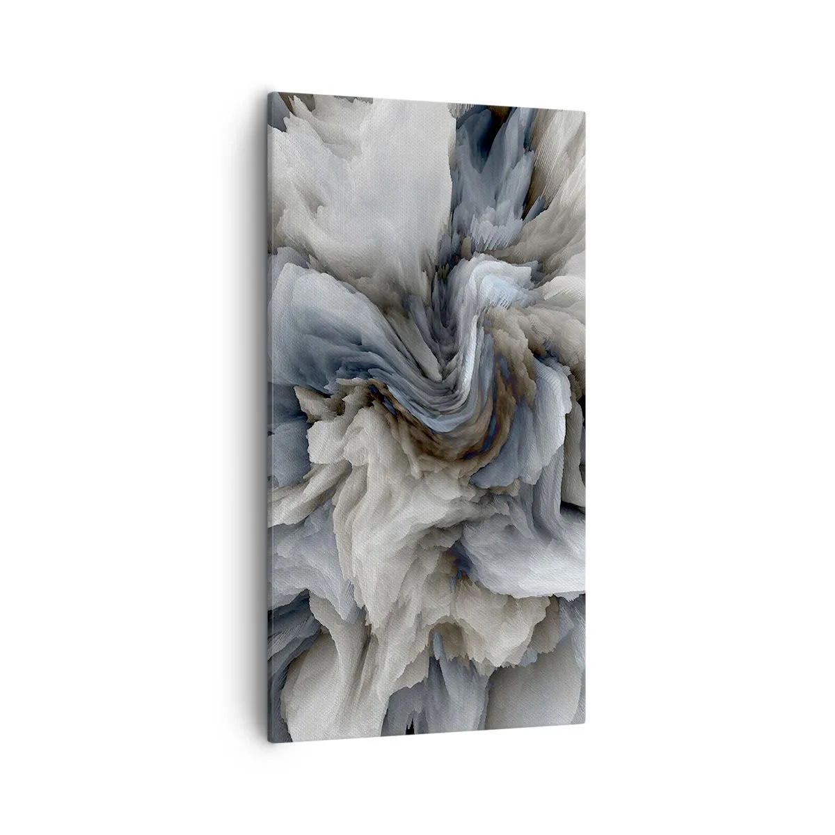 Vászonkép - Kő és virág - 55x100 cm