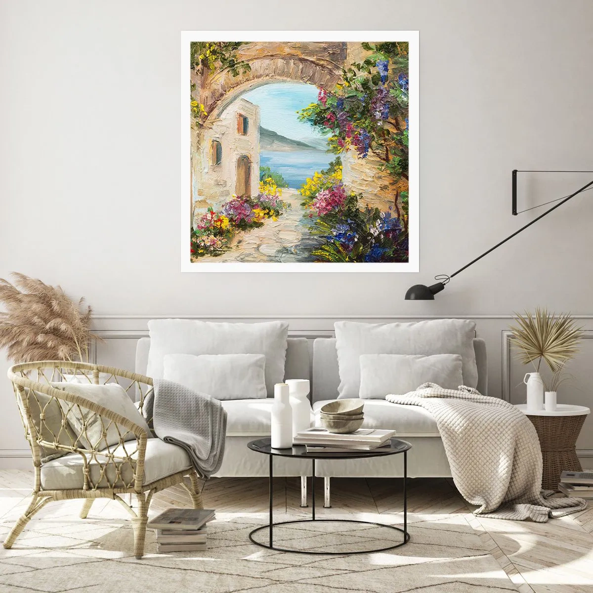 Poszter - Egy tengerparti vidék varázsa - 50x50 cm