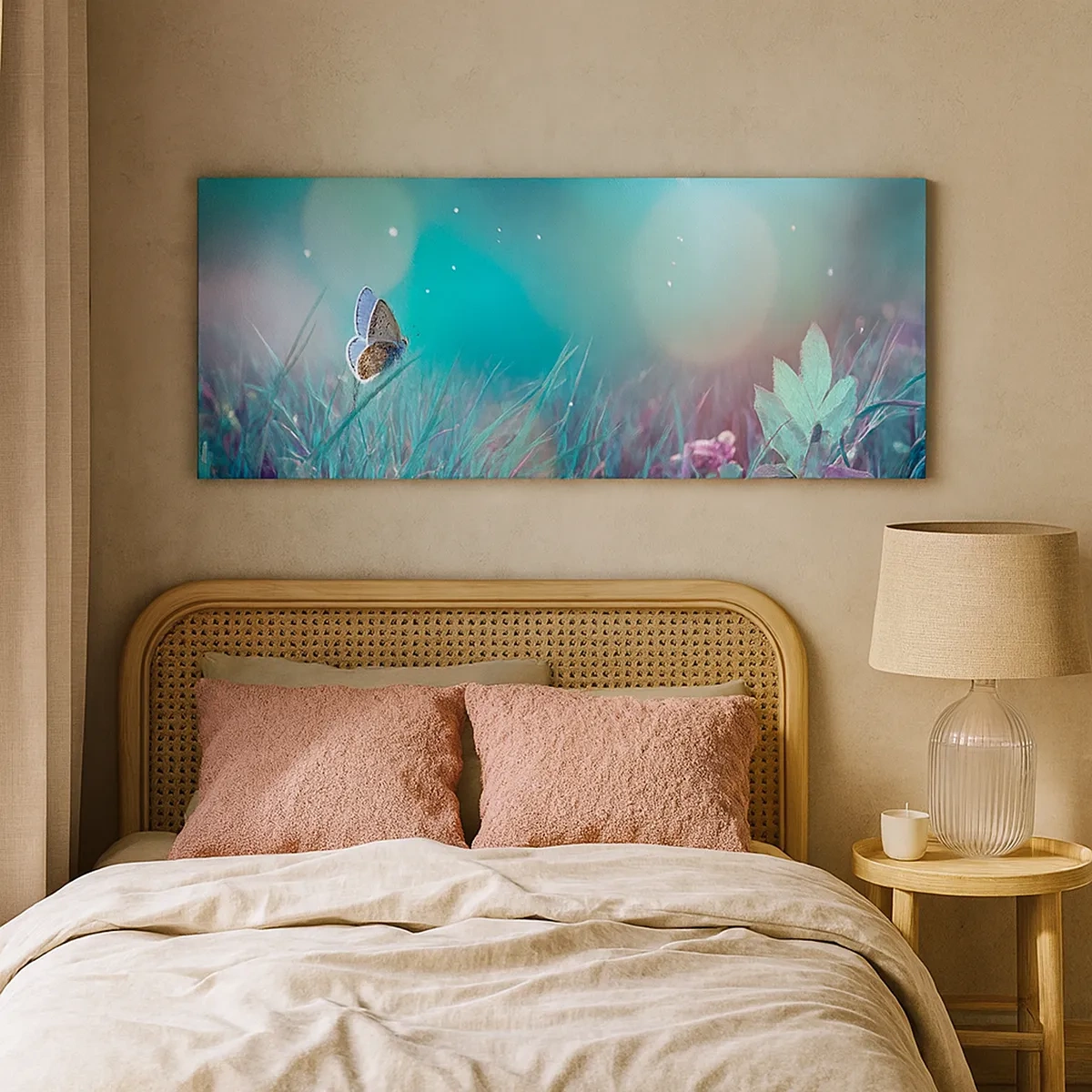 Vászonkép - A rét titkos élete - 30x30 cm