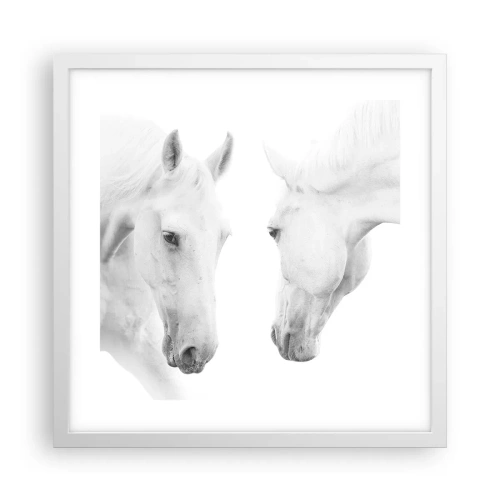 Poszter fekete keretben - Ez a barátság...? - 40x40 cm