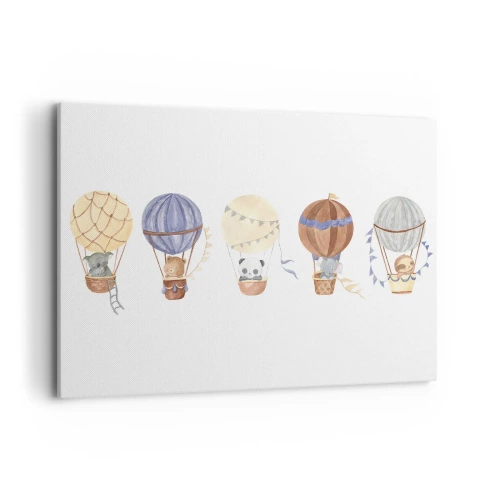 Vászonkép - Barátok egy utazáson - 100x70 cm