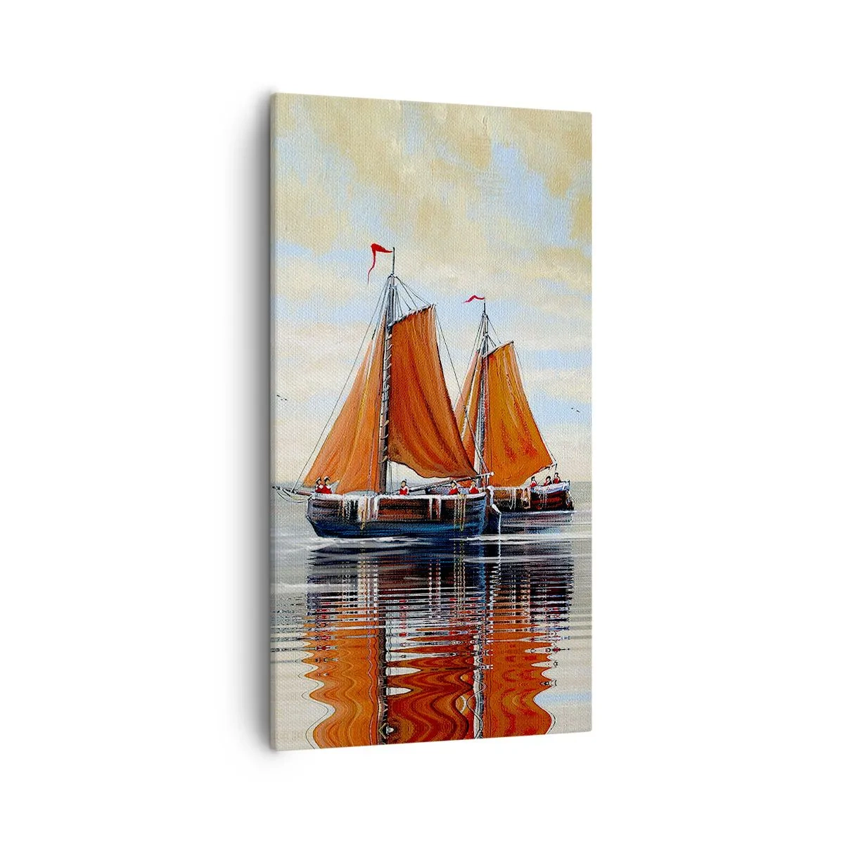 Vászonkép - Hé, vitorla, tengerész… - 55x100 cm