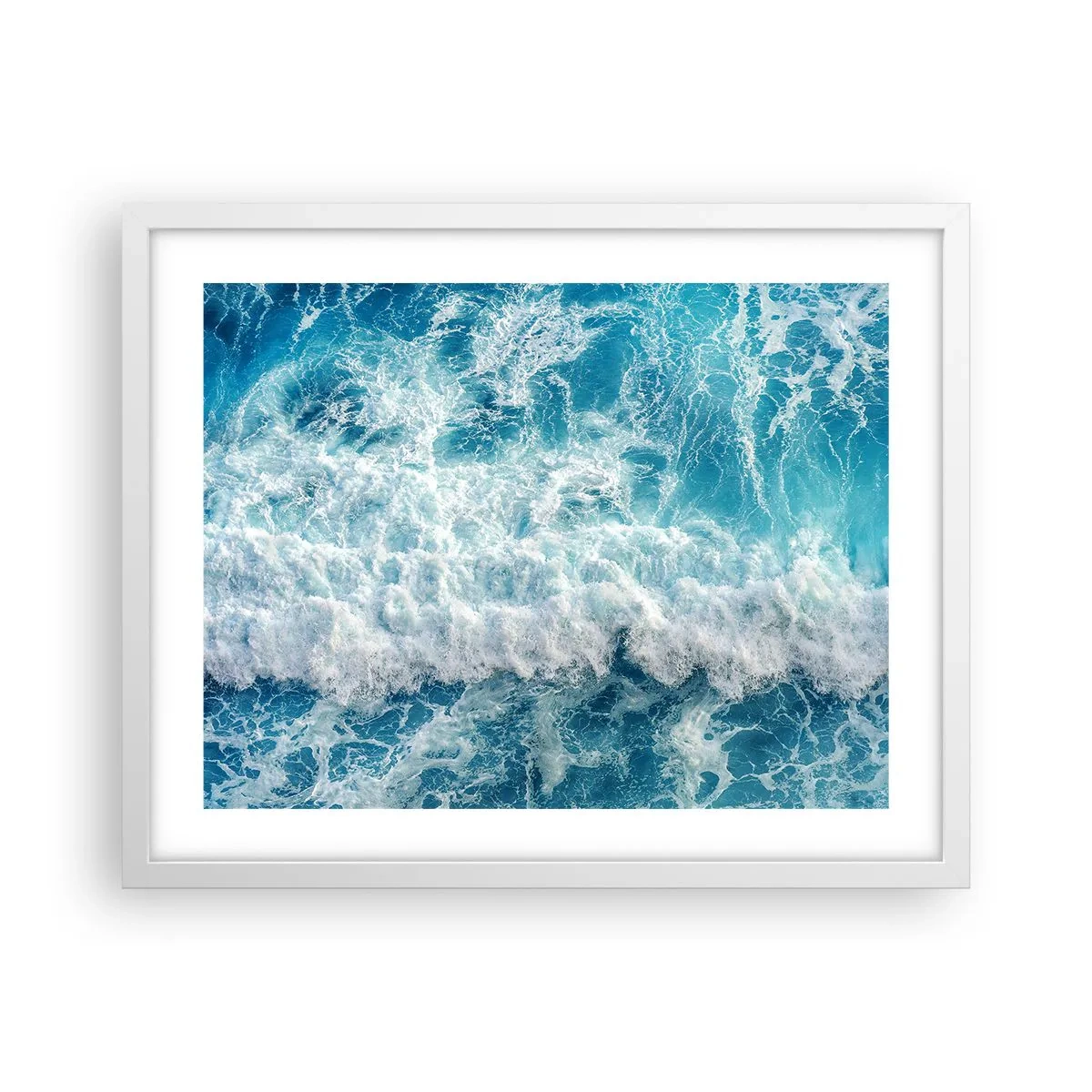 Poszter fekete keretben - Vidáman és ugrálva - 50x40 cm