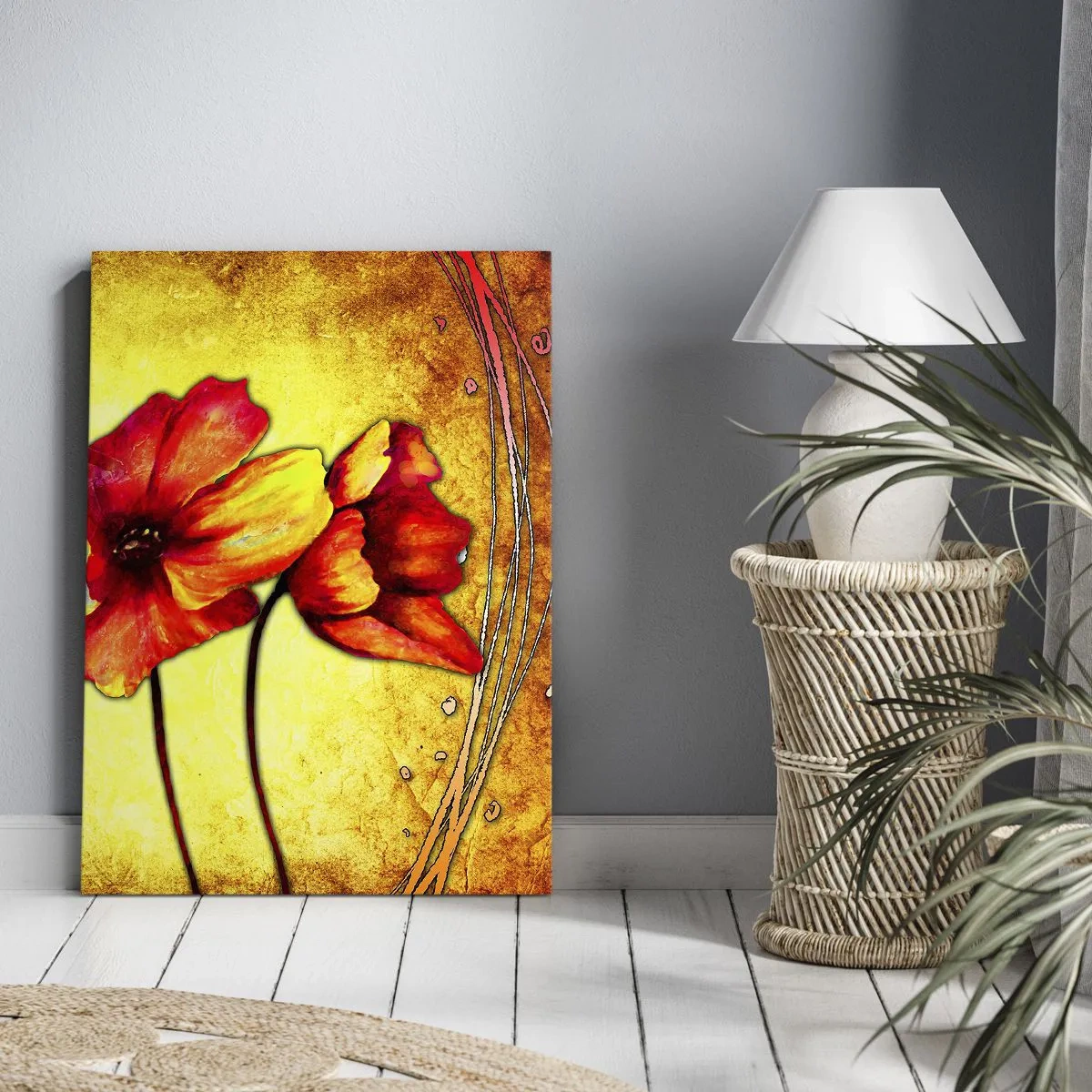 Vászonkép - Szecessziós díszítésben - 50x70 cm