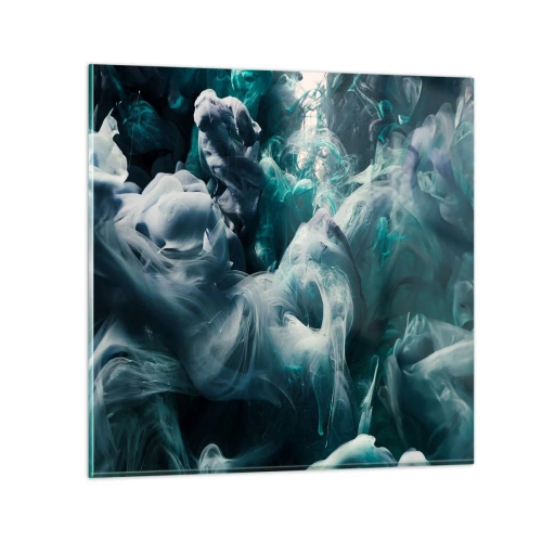 Üveg kép - A színek mozgása - 60x60 cm