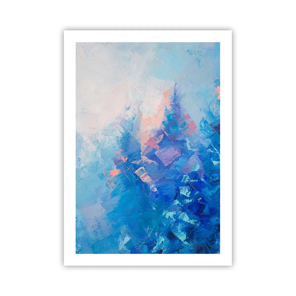 Poszter - Téli absztrakció - 50x70 cm