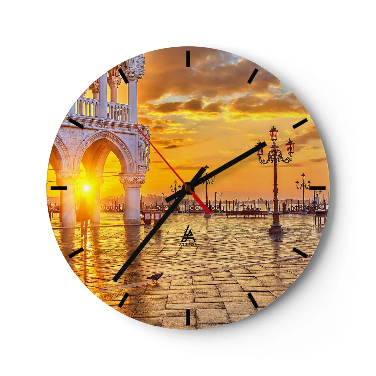 Falióra, Óra - Hol van mindenki? - 40x40 cm