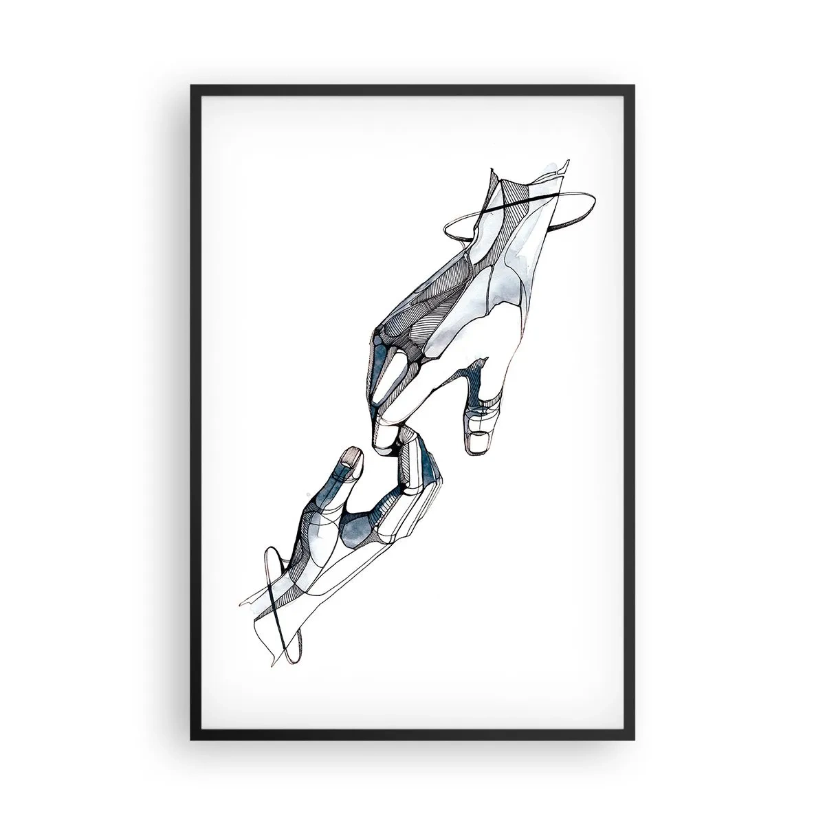 Poszter fehér keretben - Szép gesztus - 61x91 cm