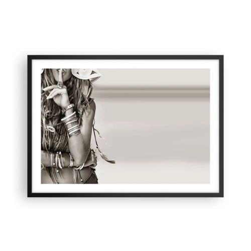 Poszter fehér keretben - Mint egy leány - 70x50 cm